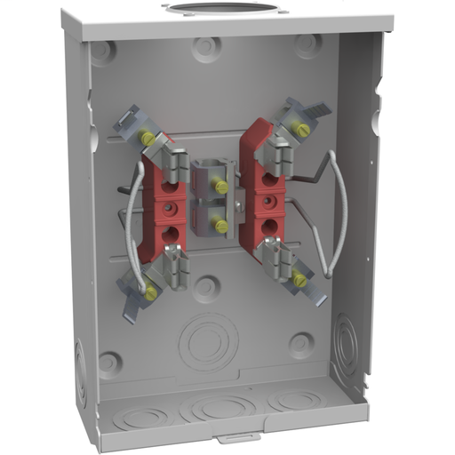 Milbank U7487-RL-TG-KK 4 Terminal Ringless Small Hub Open Triplex Ground Horn Bypass 125 Ampere Product image for Milbank U7487-RL-TG-KK 4 Terminal Ringless Small Hub Open Triplex Ground Horn Bypass 125 Ampere