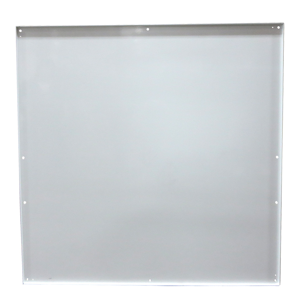 Product image for Milbank A-60P60 Back Panel Non UL Listed 60x60 Hinge Cover White Steel
