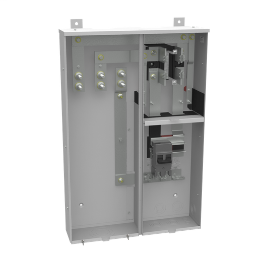4 Terminal Ring Type Plain Top Link Bypass 1-200 Ampere Main Breaker 4 Branch Circuit