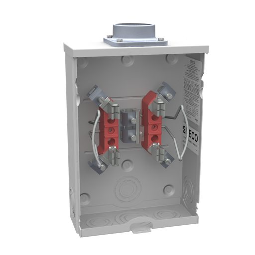 Product image for Milbank U7487-DL-TG 4 Terminal Ringless 2 In Hub Triplex Ground 125 Ampere