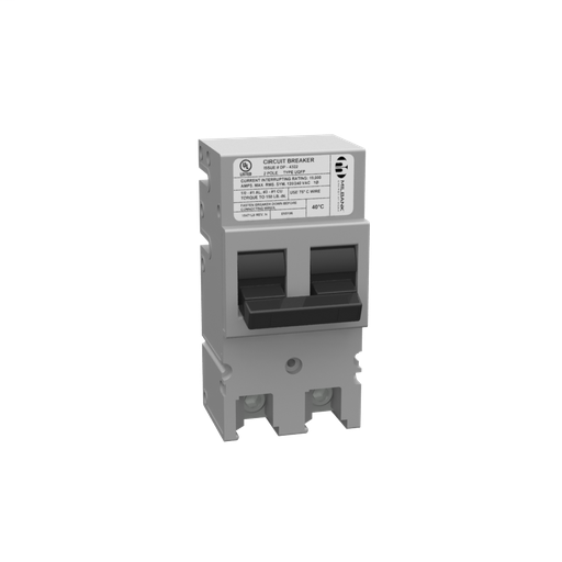 Product image for Milbank UQFP-125 125 Ampere 2 Pole 240 Volt Plug-in 10k Ampere Interrupting Capacity