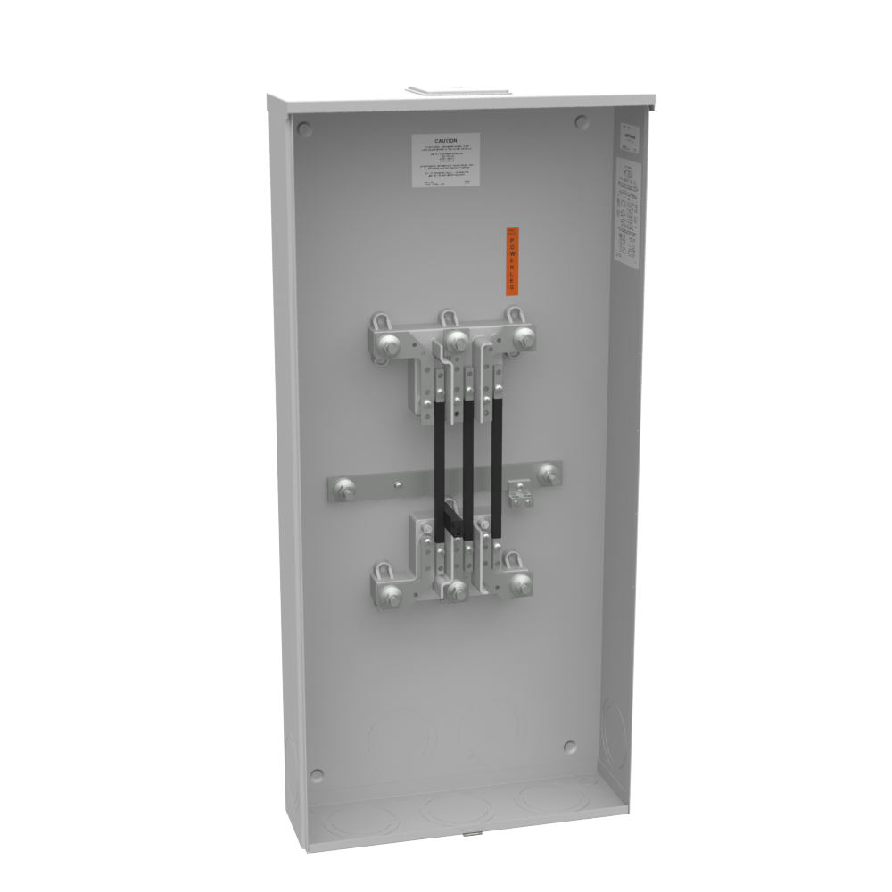 Product image for Milbank U4667-X-8528 7 Terminal Bolt-in Large Closing Plate Link Bypass Configuration 8528