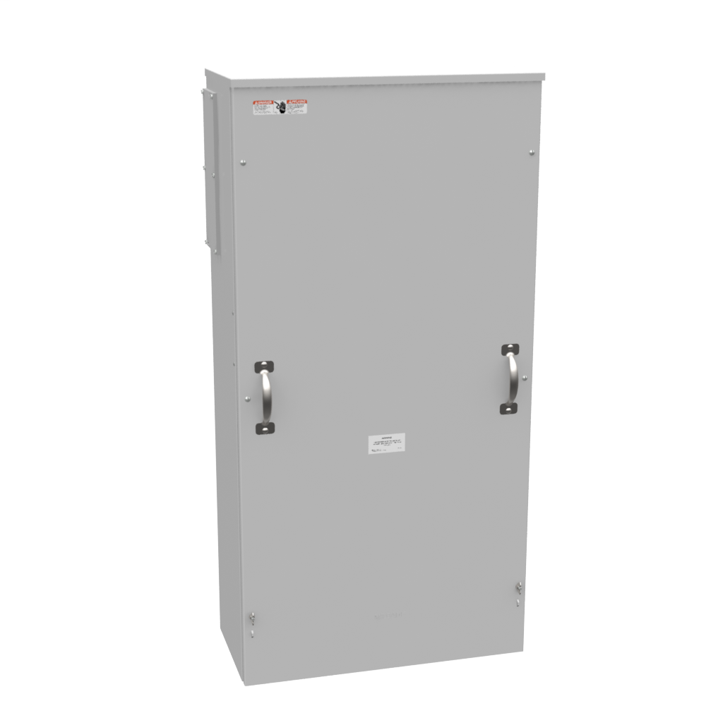 Milbank PB038 800 Ampere 3 Phase 600 Volt 24in48in11in Painted Steel