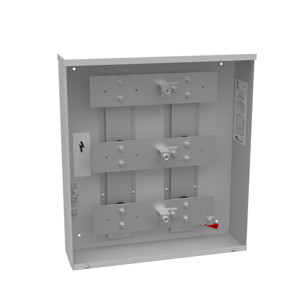 Milbank U3412O 400 Ampere 1 Phase 2 Position Bus Wireway Crawford