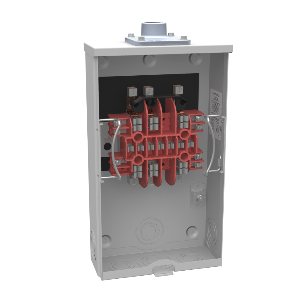 Product image for Milbank UC7237-WL 13 Terminal Ringless 1 In Hub