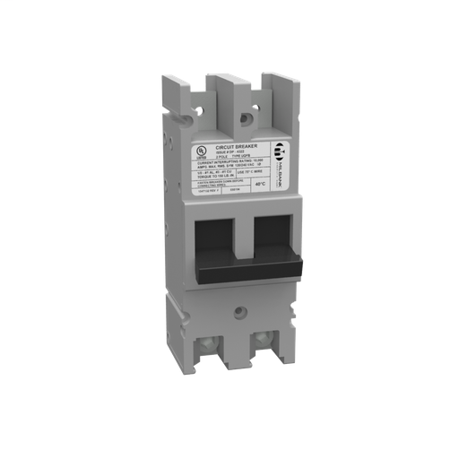 Milbank 100 Ampere 2 Pole 240 Volt Bolt-on 10k Ampere Interrupting Capacity Threaded Tang Line Side