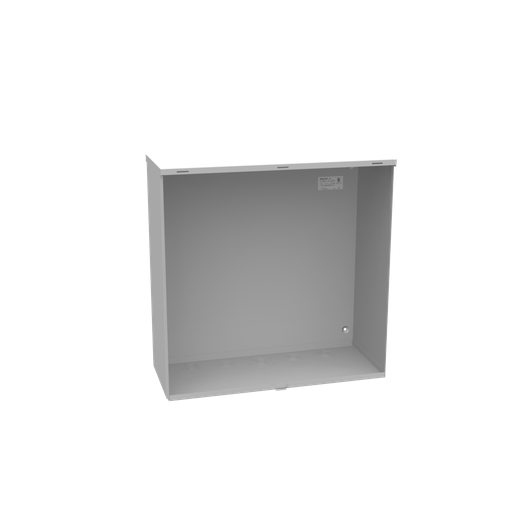 24X10x24 Hinge Cover Type 3R UL Listed Steel Knockouts ANSI 61 Gray Formed Hinges Padlocking Flip Latch Emboss Mounting Holes In Back