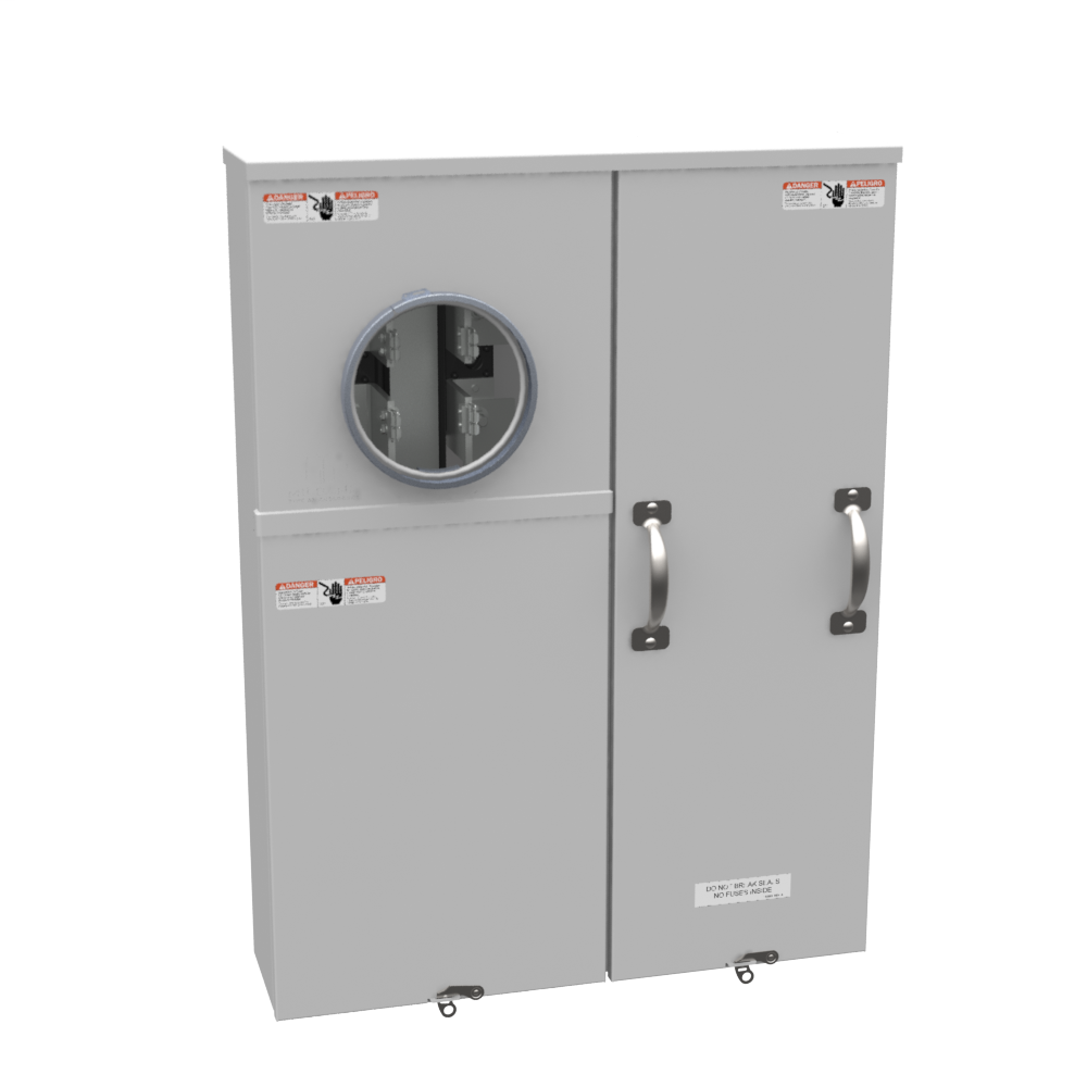 Milbank U5056O 4 Terminal Ring Type Plain Top Link Bypass Cooper