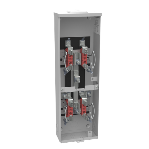 Product image for Milbank U2692-XL-KK-BL 4 Terminal Ringless Small Closing Plate 2 Position Horn Bypass 9-16 In Barrel Lock With Bracket Provision