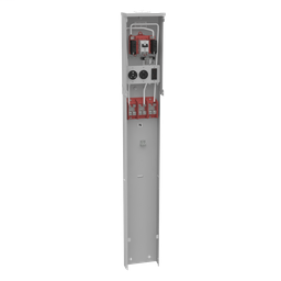 Milbank U5200-XL-75 Unmetered Small Closing Plate TT30 1450 520GR Single Pedestal Direct Bury