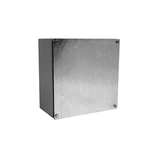 18x6x18 Screw Cover Type 1 12 And 3R UL Listed Steel No Knockouts No Paint Gasket In Lid Stainless Steel Screws Grounding Stud