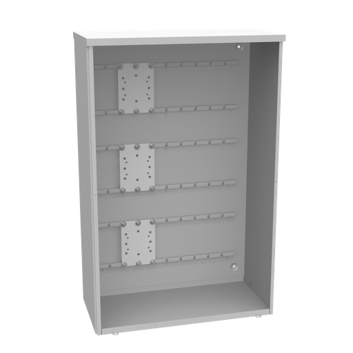 Product image for Milbank 304614-SC3RA-SP 46x14X30 Screw Cover Type 3R UL Listed Aluminum No Paint No Knockouts Padlocking Provision Lift Handles Rack Installed