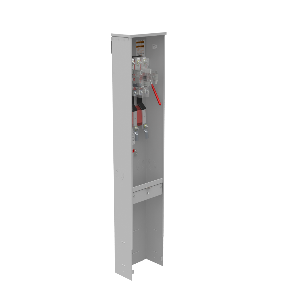 Milbank U9108OCECHA 5 Terminal Ringless Plain Top Lever Bypass