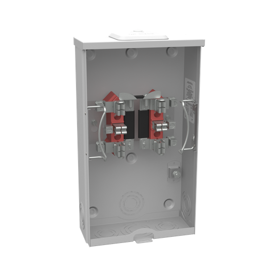 Product image for Milbank UC1299-XL 6 Terminal Ringless Small Closing Plate