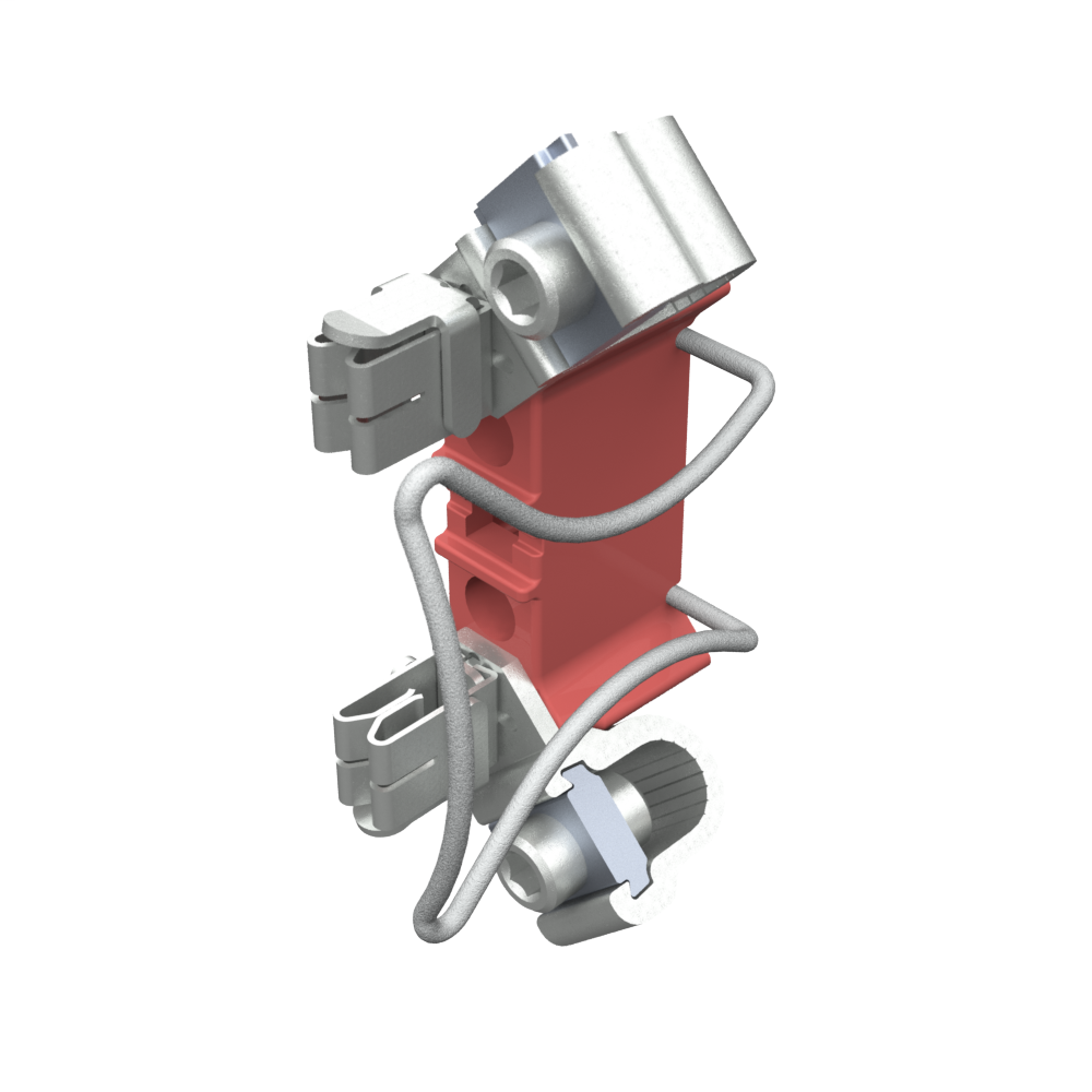 Product image for Milbank K4527 Replacement Block 40 Block 200 Ampere Internal Hex 1 per Kit
