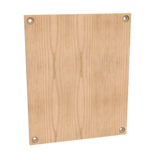 MILB A-20P24W PLYWOOD PNL MOUNT HOL Product image for MILB A-20P24W PLYWOOD PNL MOUNT HOL