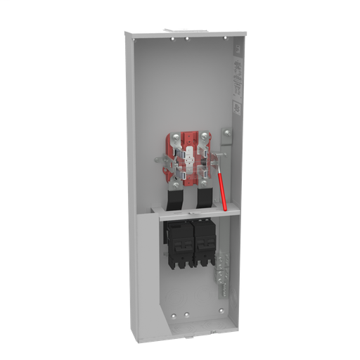 Product image for Milbank U5759-X-2/200 4 Terminal Ringless Large Closing Plate No Bypass 2-200 Ampere Main Breaker