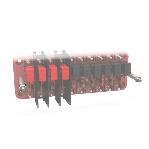 10 Pole Test Switch Configuration 0109 With Cover