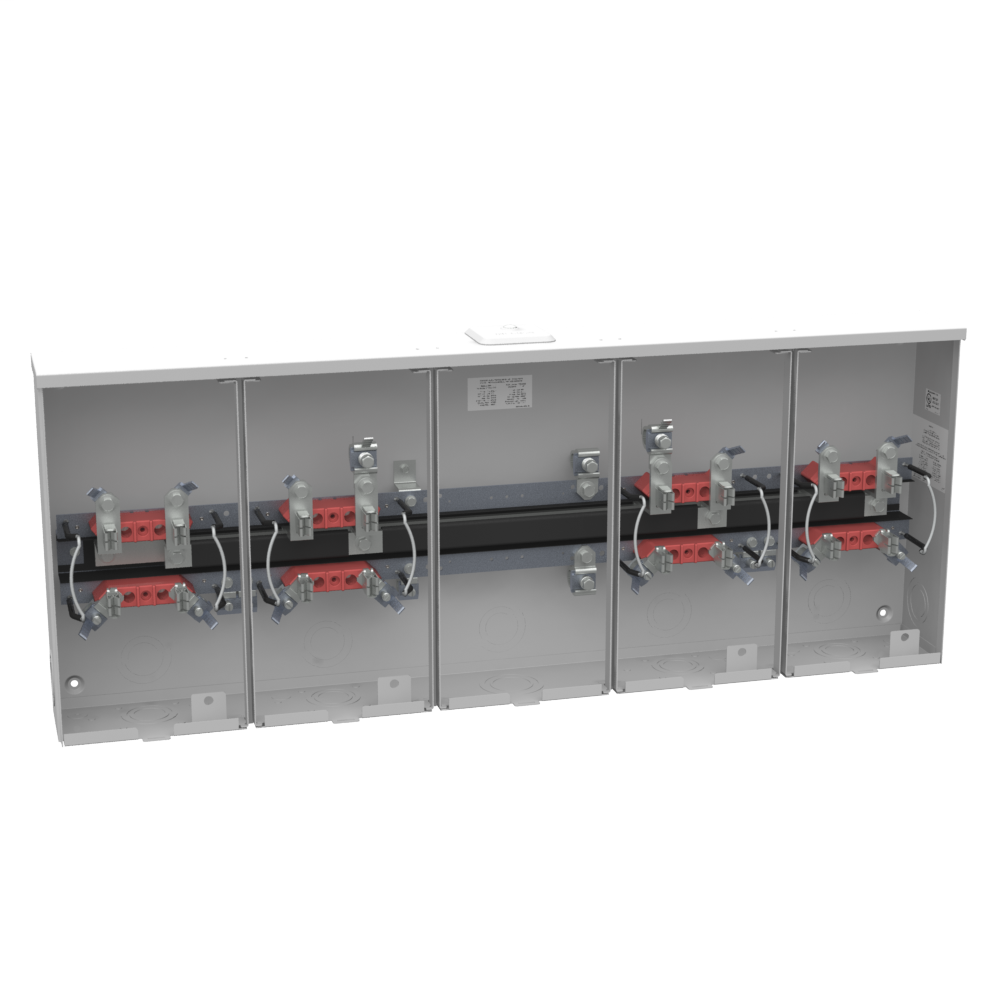 Product image for Milbank U8034-XL-KK-BL 4 Terminal Ringless Small Closing Plate Horn Bypass 4 Position 9-16 In Barrel Lock With Bracket Provision