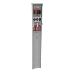 Milbank U5200-XL-332 Unmetered Small Closing Plate 520GR TT30 TT30 Single Pedestal Direct Bury Pedestal