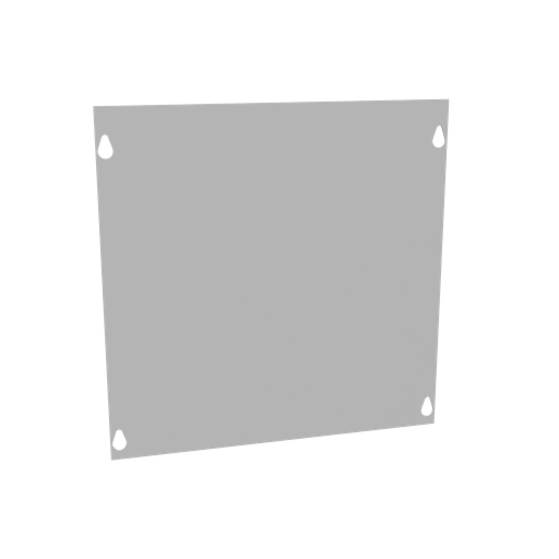 Product image for Milbank 1212XSC1 Front Cover Type 1 12x12 Screw Cover ANSI 61 Gray Steel