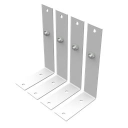 Milbank K4390 Pole Hanger Kit, Steel - Gray