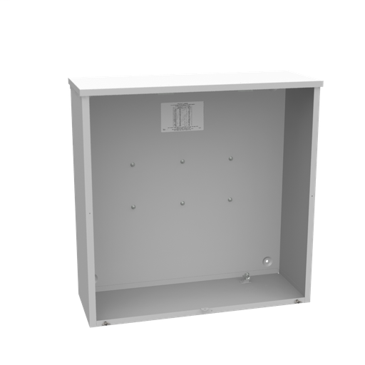 Product image for Milbank CT303011-SC 30x30x11 Painted Steel Single Front Lift Off Screw Cover Hasp Rack Provision