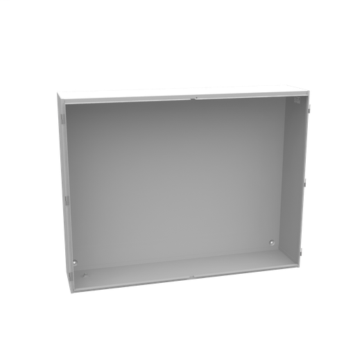 54X12x42 Hinge Cover Type 1 UL Listed Steel No Knockouts ANSI 61 Gray Double Doors Lift Off Hinges Wing Nut With Door Hole For Latching