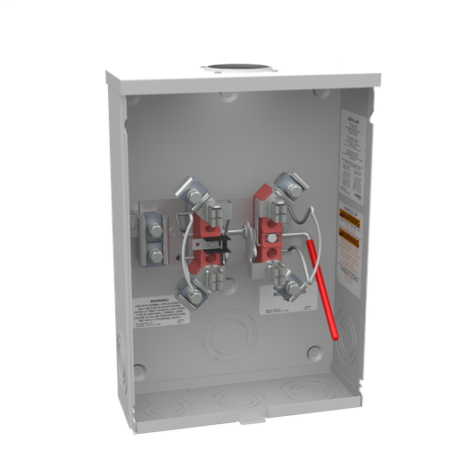 Product image for Milbank U3278-RL 4 Terminal Ringless Small Hub Open Lever Bypass External Hex