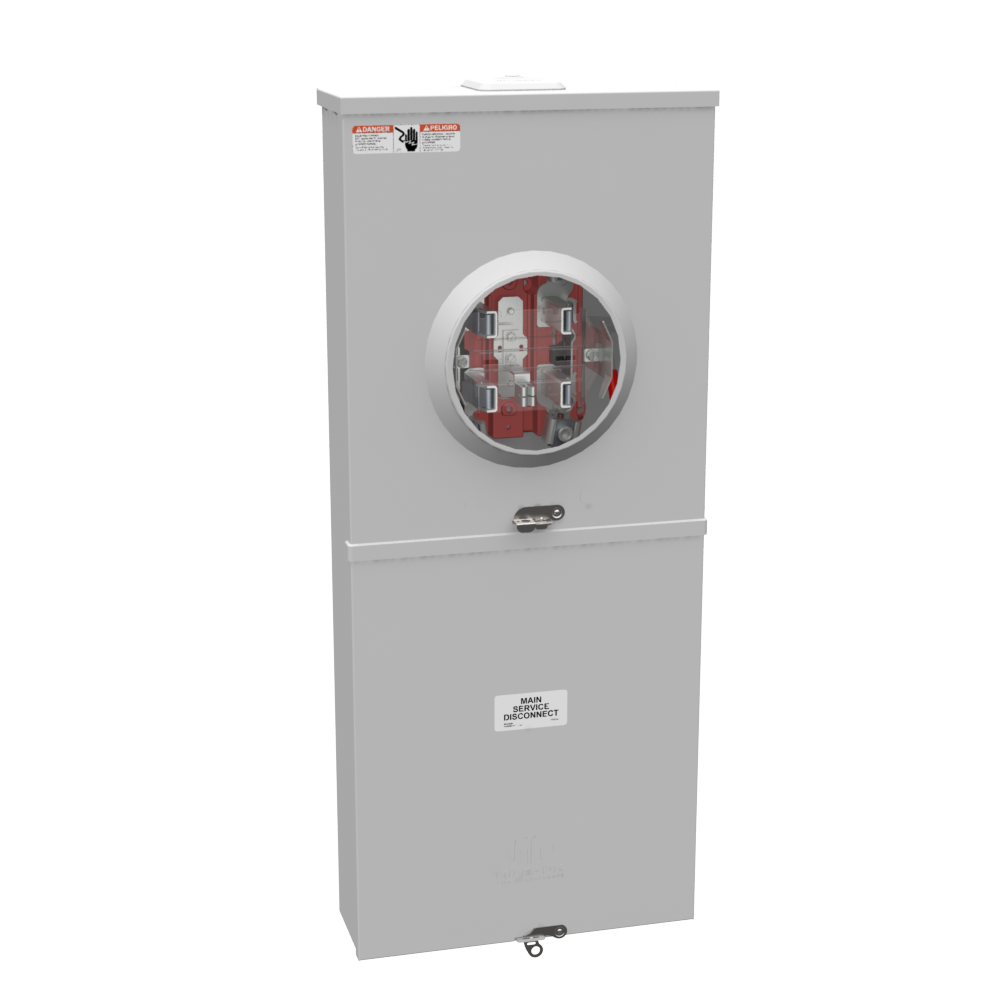 Milbank U6281XL1005T6AMS 5 Terminal Ringless Small Closing Plate Lever Bypass 1100 Ampere