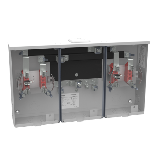 Product image for Milbank U1282-XL-PSEG-DES 5 Terminal Small Closing Plate Horn Bypass 2 Position 7-8 In Barrel Lock Ground With Bracket Provision Public Services Electric And Gas New Jersey