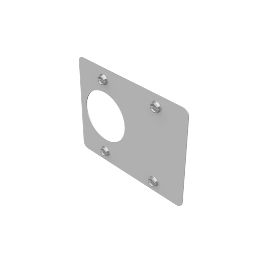 Product image for Milbank K5935-54 Receptacle Face Plate Versaped 1450 Blank