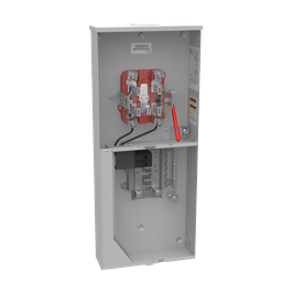 Milbank U6281-XL-100-5T6-AMS 5 Terminal Ringless Small Closing Plate Lever Bypass 1-100 Ampere Main Breaker 10 Branch Circuit 5th Terminal 6 Oclock Position Ameren