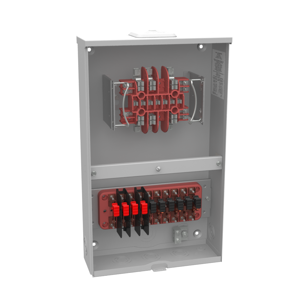 Milbank UC7449XL871ALT 13 Terminal Ringless Small Closing Plate Test