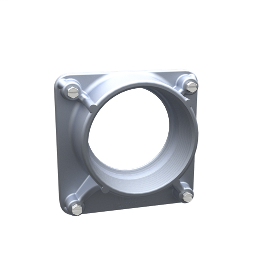 3 Inch Hub With Stainless Steel Mounting Screws