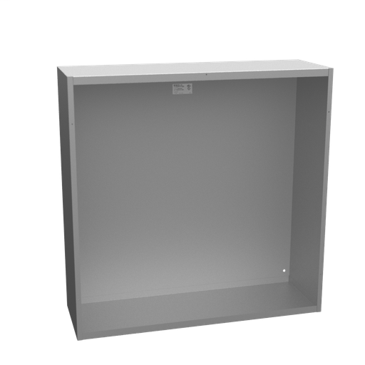 Product image for Milbank 363612-SC1-NK-NP 36x12x36 Screw Cover Type 1 UL Listed Steel No Knockouts No Paint Cover With Teardrop Slots Mounting Holes In Back
