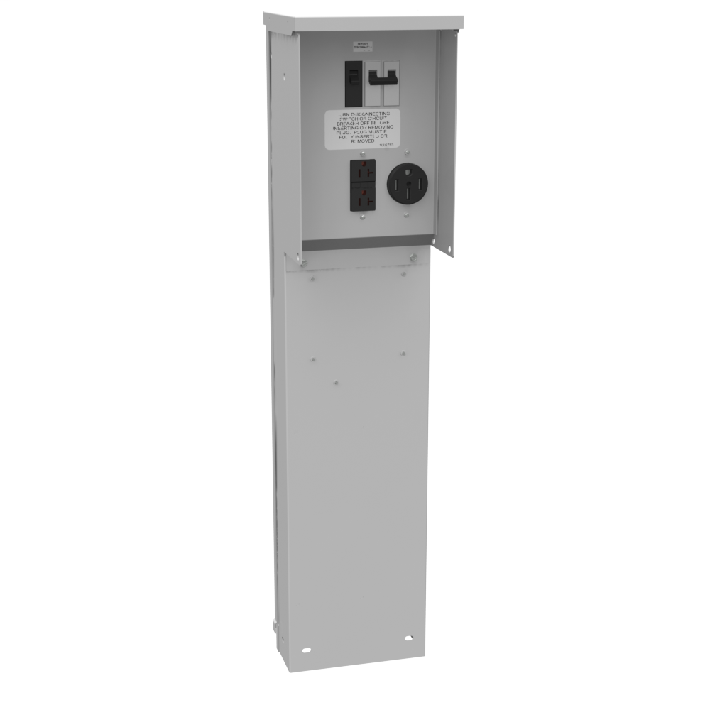 Milbank U5951O55 Unmetered Plain Top 1450 520GR Single Pedestal Pad