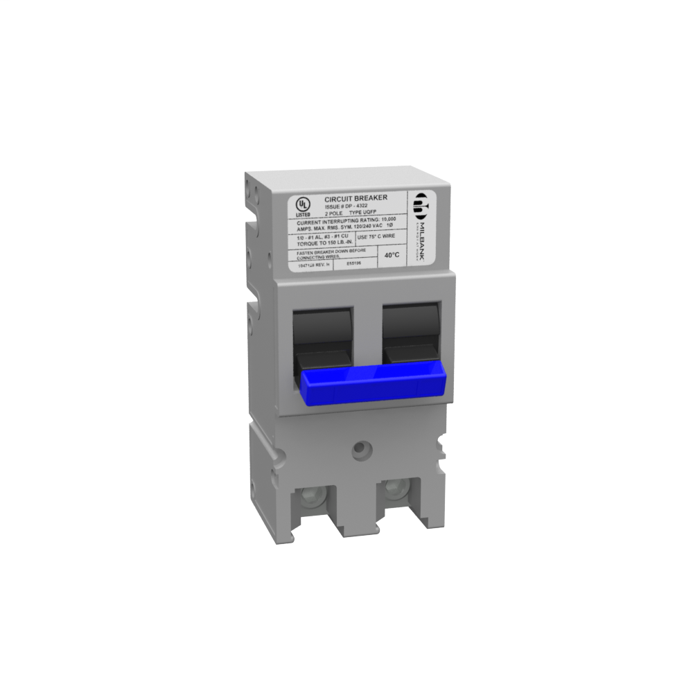 MILB UQFPH-175 175A 2P PLUG-IN CB 2 MILB UQFPH-175 175A 2P PLUG-IN CB 2