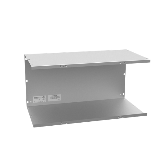 Product image for Milbank 121224-GSC1-NK-NP 12x24X12 Screw Cover Wireway Type 1 UL Listed Steel No Knockouts No Paint
