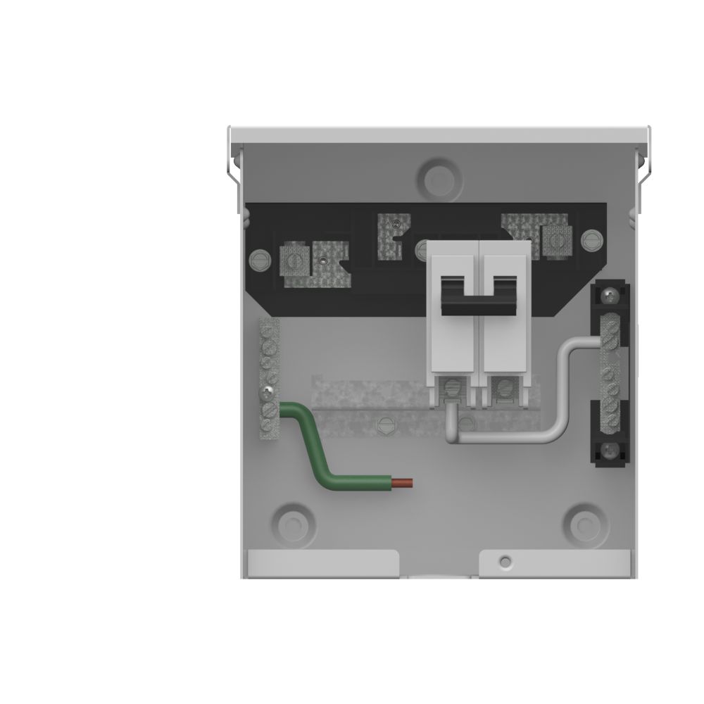Product image for Milbank U4881-O-50GB Unmetered Small Closing Plate Surface Mount 50 Ampere Breaker