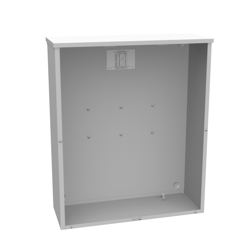 Product image for Milbank CT303611-SC 30x36x11 Painted Steel Single Front Lift Off Screw Cover Hasp Rack Provision
