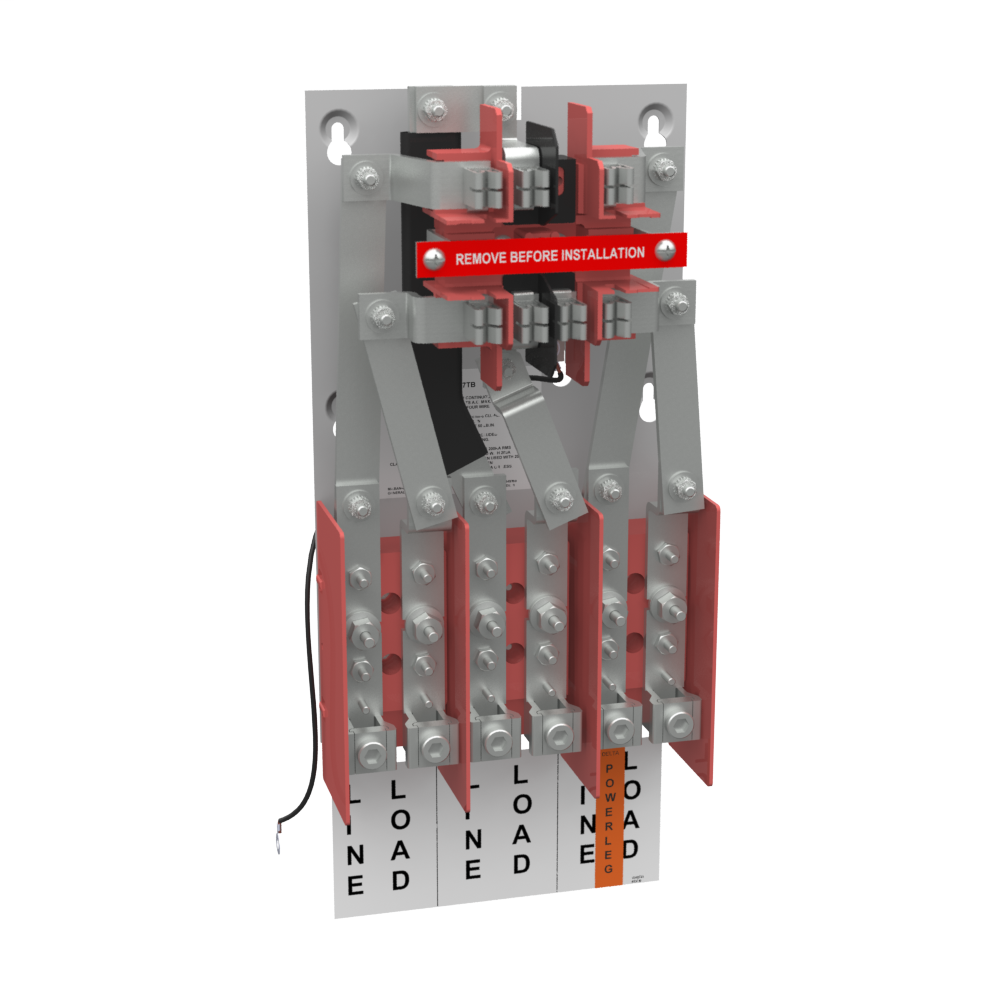 Product image for Milbank MS-27-TB 200 Ampere 7 Terminal Test Block