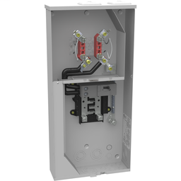 Milbank U5168-XTL-200-KK 4 Terminal Ringless 2 Small Closing Plates 1-200 Ampere Main Breaker 8 Branch Circuit Horn Bypass