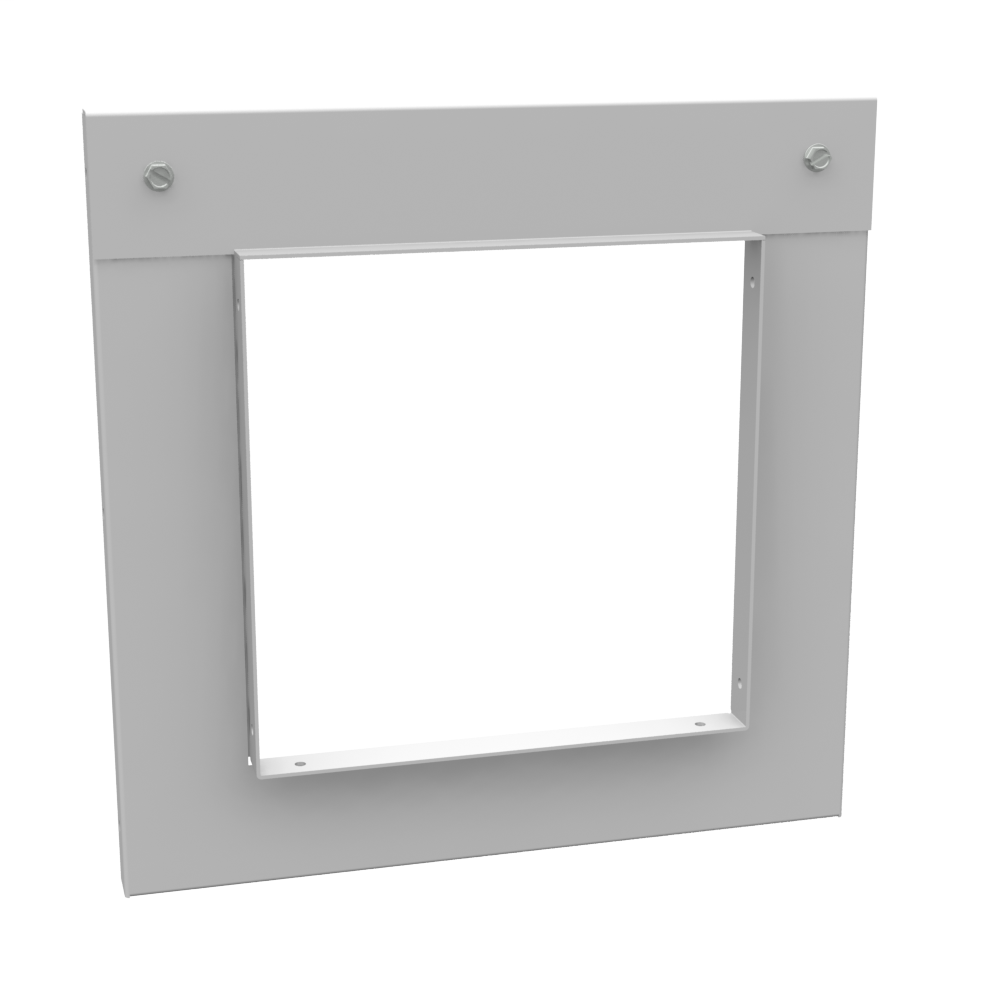 Product image for Milbank 881212GR 8x1.38x8 Wireway Reducer Type 1 UL Listed ANSI 61 Gray Steel