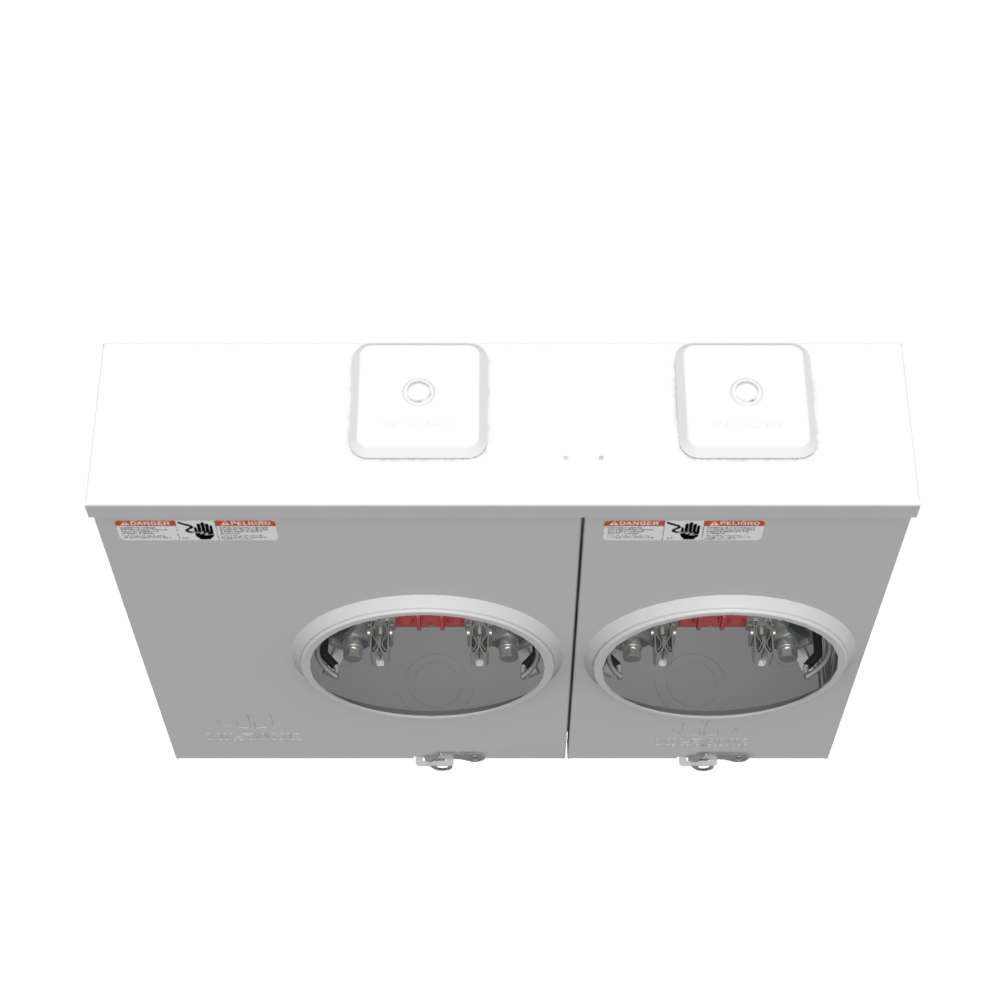 Milbank L572XLKKCECHA 4 Terminal Ringless Small Closing Plate Horn