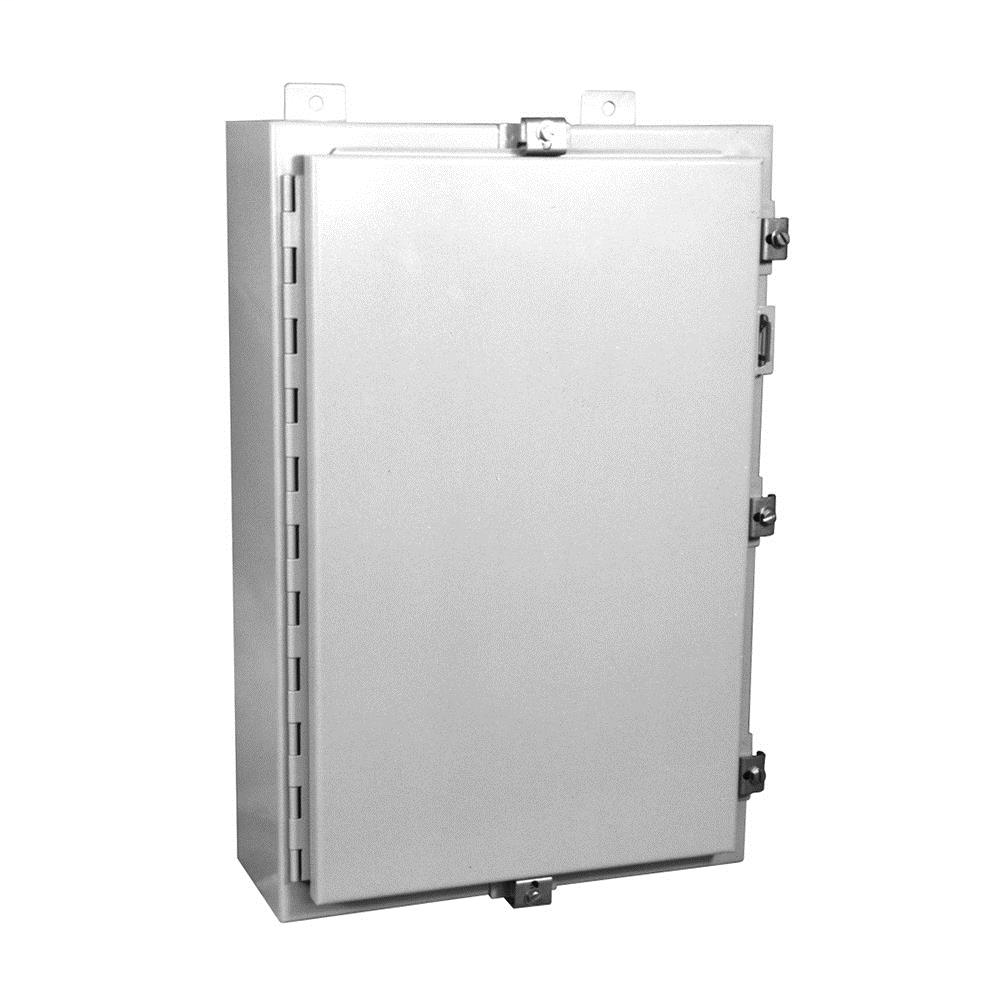 Product image for Milbank M4XS302008 30x8x20 Hinge Cover Type 4X 304 Stainless Steel No Knockouts No Paint Single Door