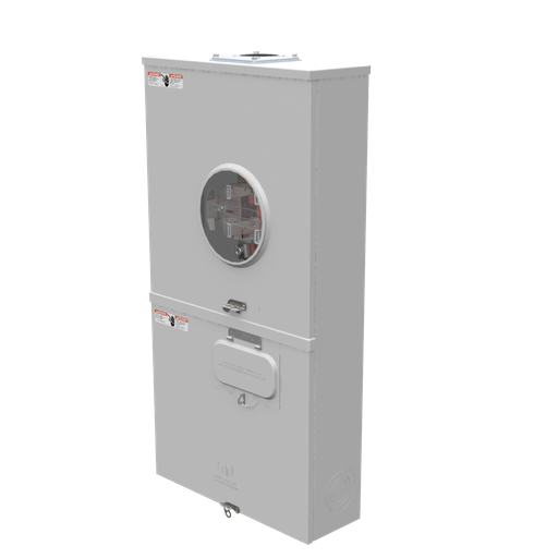 Milbank U5140RXL200BL 4 Terminal Ringless Large Hub Open Adapt To