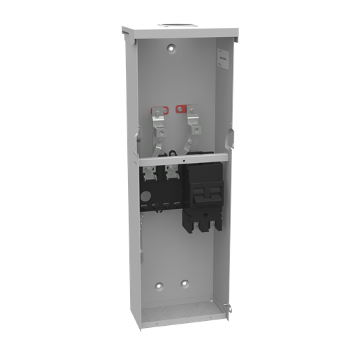 Unmetered Small Hub Open 1-200 Ampere Breaker 4 Branch Circuit