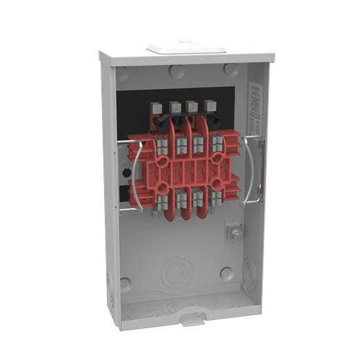 Milbank UC7235-XL 8 Terminal Ringless Small Closing Plate