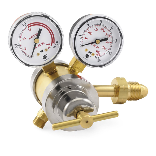 Two stage acetylene regulator, 0-15 PSIG
